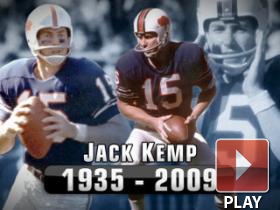Jack Kemp passes
